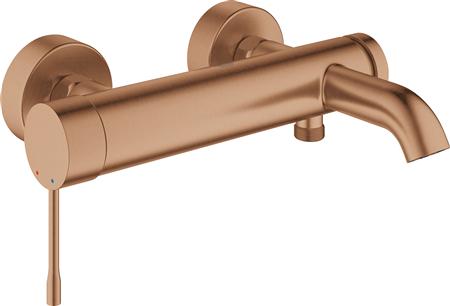 GROHE ESSENCE NEW BADMENGKRAAN WAND EENGREEPS 2-GATS OMSTELINRICHTING 193MM UITLOOP VAST WARM SUNSET GEBORSTELD