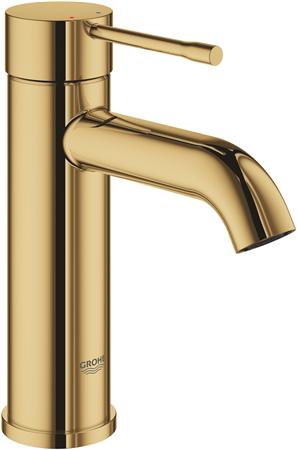 GROHE ESSENCE NEW WASTAFELMENGKRAAN S-SIZE EENGREEPS 1-GATS 174MM HOOGTE GLAD 116MM UITLOOP VAST COOL SUNRISE 