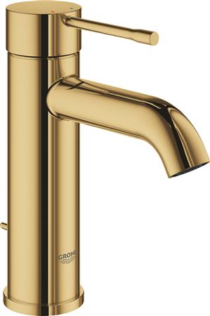 GROHE ESSENCE NEW WASTAFELMENGKRAAN S-SIZE TREKWASTE EENGREEPS 1-GATS 174MM HOOGTE 116MM UITLOOP VAST COOL SUNRISE 