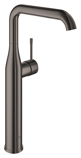 GROHE ESSENCE NEW WASTAFELMENGKRAAN XL-SIZE EENGREEPS 1-GATS 364MM HOOGTE GLAD 179MM UITLOOP HOOG DRAAIBAAR HARD GRAPHITE 