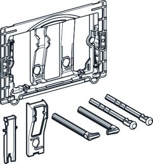 GEBERIT MONTAGERAAM BEDIENINGSPLATEN DANCELINE/SIGMA OMBOUWSET