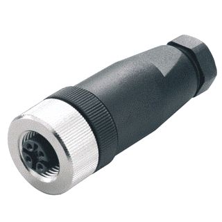 WEIDMULLER RONDE (INDUSTRIE) CONNECTOR CONTACTUITVOERING CONTRASTEKKER (FEMALE) 4 DATA CONTACTEN 4 VERMOGENSCONTACTEN 4 STUURCONTACTEN VOOR BUITENDIAMETER KABEL 4 6MM UITVOERING BEHUIZING RECHT NOM. (MEET)STROOM IN 4A N