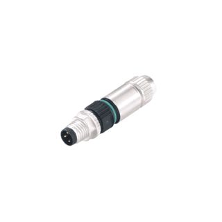 WEIDMULLER RONDE (INDUSTRIE) CONNECTOR CONTACTUITVOERING PEN DRAADMAAT (METRISCH) 8 3 DATA CONTACTEN 3 VERMOGENSCONTACTEN 3 STUURCONTACTEN VOOR BUITENDIAMETER KABEL 3.2 5.4MM UITVOERING BEHUIZING RECHT NOM. (MEET)STROOM