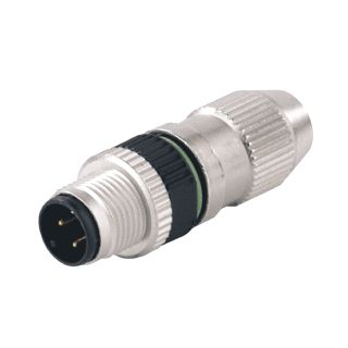 WEIDMULLER RONDE (INDUSTRIE) CONNECTOR CONTACTUITVOERING PEN 4 DATA CONTACTEN 4 VERMOGENSCONTACTEN 4 STUURCONTACTEN VOOR BUITENDIAMETER KABEL 2.9 5.1MM UITVOERING BEHUIZING RECHT NOM. (MEET)STROOM IN 4A NOM. (MEET)SPANN