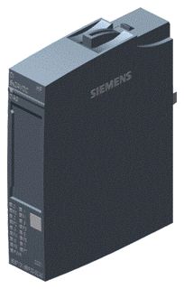 SIEMENS SIMATIC ET 200SP DIGITAL INPUT MODULE DI 8X 24VDC HIGH FEATURE FITS TO BU-TYPE A0 COLOR CODE CC01 CHANNEL DIAGNOSIS 