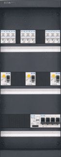 EATON INSTALLATIEKAST MED FLEX 3-FASE 9-GROEPEN 3 ALS 2-POLIG T HS 104 