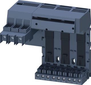 SIEMENS INFEED ON THE LEFT CONNECTION MAIN CIRCUIT: SCREW TERMINAL 3 SLOTS FOR COMPACT LOAD FEEDERS TERMINAL MAX. 50 MM2 / 70 MM2