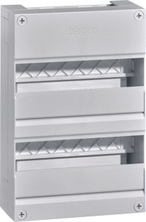 HAGER OPBOUWVERDELER VISION IP30 220X330 MM 2X12 MODULEN EXCL. BUISINVOER 