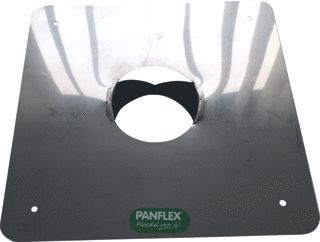 PANFLEX INOX AFDEKPLAAT OPEN D50 203-050-01-01 