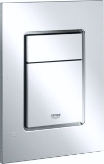 GROHE SKATE COSMOPOLITAN S BEDIENINGSPLAAT MECHANISCH TWEEKNOPS 172 X 130MM (LXB) KUNSTSTOF CHROOM 