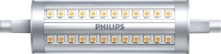 PHILIPS LED HELDER DIMBAAR R7S 2000LM 14W 4000K CRI80-89 IP20 15000UUR NEUTRAAL WIT (DXL) 29X118MM 220-240V AC 75MA 