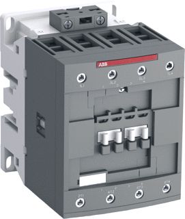 ABB MAGNEETSCHAKELAAR AF-SERIE 4P AC1-125A-690V-HULPCONTACT 0M-0V SPOELSPANNING-100-250VAC-50-60HZ-100-250VDC SPOELCODE 13