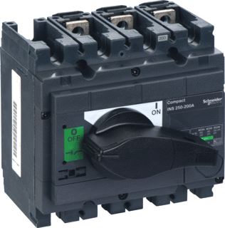 SCHNEIDER ELECTRIC COMPACT LASTSCHEIDER INS250-200A 3P LASTSCHEIDER ZWART 