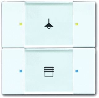 ABB BUSCH JAEGER KNX SENSOR BEDIENINGSELEMENT 2-4-VOUDIG MULTIFUNCTIONEEL-KLEURCONCEPT S-STUDIOWIT