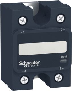 SCHNEIDER-ELECTRIC SSR SOLID-STATERELAIS 1 FASCHNEIDER ELECTRIC 12A THERMISCH PAD-INPUT 3.5-32VDC OUTPUT 1-150VDC PANEEL MONTAGE 1NO 