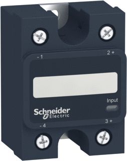 SCHNEIDER ELECTRIC HARMONY SSR PANEELMONTAGE IN: 3-32V DC UIT: 24-300V AC 75A