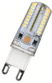 BAILEY LED LAMP COMPACT G9 2,5W 6400K 230LM 330D 240V 15X49MM HELDER 