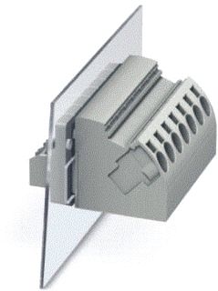 PHOENIX CONTACT DOORVOERKLEM AANSLUITMETHODE: PUSH-IN-VEERDRUKAANSLUITING VLAKSTEKERAANSLUITING AANTAL POLEN: 1 BELASTINGSSTROOM: 18 A DOORSNEDE: 0,2 MM² 4 MM² AANSLUITRICHTING VAN DE ADER T.O.V. DE STEEKRICHTING: 45 ° B 