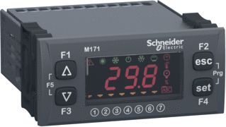 SCHNEIDER ELECTRIC MODICON M171/M172 PLC 12-24VAC 22-26VDC 5X RELAIS 5X ANALOOG 6X DIGITAAL 