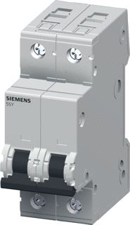 SIEMENS INSTALLATIEAUTOMAAT 2-POLIG 10KA C-KARAKTERISTIEK 80A 400V AC/DC 50HZ 2 MDULEN 