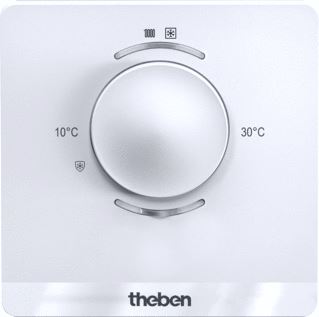 THEBEN LUXORLIVING R718 RUIMTETEMPERATUURREGELAAR VERWARMEN / KOELEN 4 BINAIRE INGANGEN