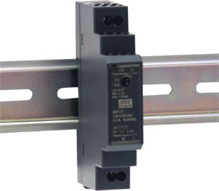 MEANWELL DINRAIL 12V-0-1-25A 