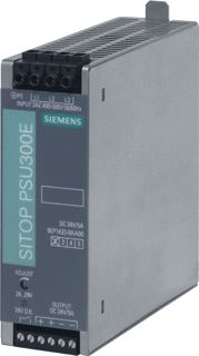 SIEMENS SITOP PSU300E 24 V/5 A STABILIZED POWER SUPPLY INPUT: 3 400-500 V AC OUTPUT: 24 V/5 A DC 