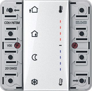 JUNG CD500 KNX KAMERTHERMOSTAAT-MODULE 2V