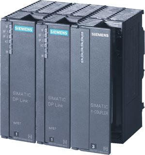 SIEMENS SIMATIC S7 Y-COUPLER FOR BUILDING UP A Y-LINK FOR REDUNDANT CONTROLLERS 