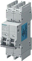 SIEMENS CIRCUIT BREAKER 240V/14KA 2-POLE C 6A D=70MM CONFORM UL 489 