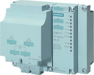 SIEMENS SIMATIC DP CONNECTING MODULE FOR PROFINET INTERFACE MODULES ET 200PRO; CONNECTOR 2XSCRJ FO 2X POWER 