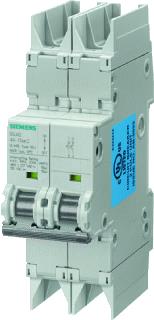 SIEMENS INSTALLATIEAUTOMAAT D-KAR 32A 2P 10KA 15KA 400V AC/DC 50HZ 2-MOD IP20 