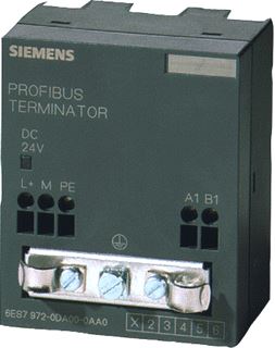 SIEMENS SIPLUS DP PROFIBUS TERMINATOR RS485 OP BASIS VAN 6ES7972-0DA00-0AA0. 