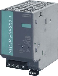SIEMENS SITOP PSE202U REDUNDANCY MODULE INPUT/OUTPUT: 24 V/40 A DC CAN BE USED FOR DECOUPLING OF 2 SITOP POWER SUPPLIES WITH 20 A 