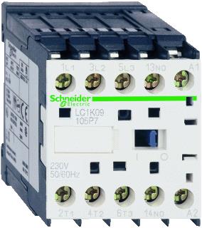 SCHNEIDER ELECTRIC TESYS MAGNEETSCHAKELAAR 3P 24V AC AC-1 20A AC-3 6A AC-4 4A 2.2KW 1 NO PRINTPLAATAANSLUITING 