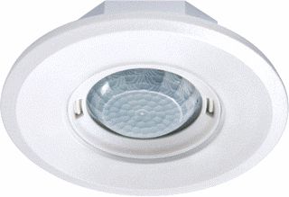 ESYLUX PLAFONDAANWEZIGHEIDSSENSOR PD-FLAT 360I/8 ROUND WHITE KNX 