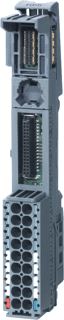 SIEMENS SIMATIC ET 200SP BASEUNIT BU15-P16+A0+2B/T BU-TYPE A1 PUSH-IN TERMINALS W/O AUX-TERMINALS BRIDGED TO LEFT BU WXH: 15MMX117MM 