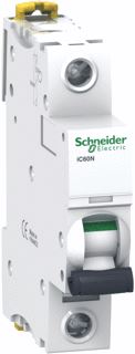 SCHNEIDER ELECTRIC IC60N INSTALLATIEAUTOMAAT 1P IN=0,5A B-KARAKTERISTIEK