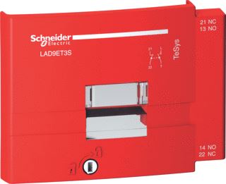 SCHNEIDER ELECTRIC TESYS D VEILIGHEIDSKAP ROOD ACCESSOIRES LC1D80-95