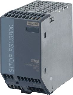 SIEMENS POWER SUPPLY SITOP PSU3800 3-PHASE 24 V DC/17 A FOR BATTERY CHARGING 