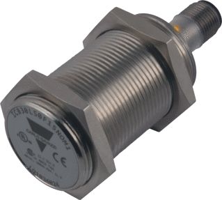 CARLO GAVAZZI ICB INDUCTIEVE NADERINGSSCHAKELAAR PNP-MAAK M12 CONNECTOR METAAL LENGTE 75MM DIAMETER SENSOR 30MM 10MM BONDIG 