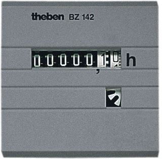 THEBEN BZ 142-1 BEDRIJFSURENTELLER FRONTINBOUW 48X48 MM 10-80 V DC 