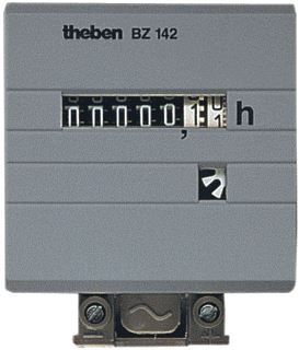 THEBEN BZ 142-3 BEDRIJFSURENTELLER MET STEEKSOKKEL 10-80 V DC 