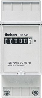 THEBEN BZ 145 BEDRIJFSURENTELLER DIN-RAIL 2 TE BZ 145 24-48V DC 