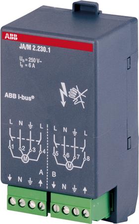 ABB BUSCH JAEGER KNX SCHAKELAKTORMODULE 2X6A SA-M 2-6-1