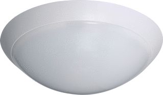 PROLUMIA PLAFOND/WANDARMATUUR 11W LED 830 LUMEN 4000K POLYCARBONAAT HUIS PMMA KAP (DXH) 280X80MM IP21 WIT