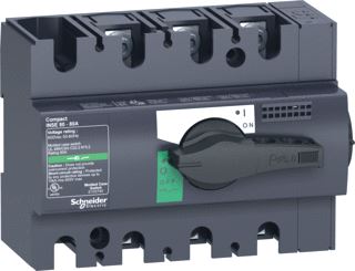 SCHNEIDER ELECTRIC COMPACT LASTSCHEIDER INSE80-40A 3P ZWARTE HENDEL 