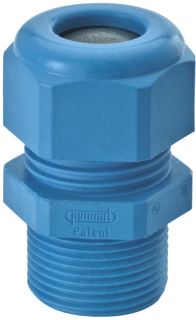 HUMMEL HSK-K WARTEL KABEL-/BUISINVOER RECHT KUNSTSTOF BLAUW TYPE SCHROEFDRAAD PG GESCHIKT VOOR KABELDIAMETER 3 6.5MM SCHROEFDRAADLENGTE 15MM NOM. DRAADMAAT METRISCH/PG 7 BESCHERMINGSGRAAD (IP