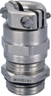 HUMMEL HSK-MZ-EMC-EX WARTEL KABEL-/BUISINVOER RECHT METAAL TYPE SCHROEFDRAAD PG GESCHIKT VOOR KABELDIAMETER 3 6.5MM EMC-UITVOERING EXPLOSIEGETESTE UITVOERING SCHROEFDRAADLENGTE 5MM NOM. DRAAD 