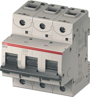 ABB INSTALLATIEAUTOMAAT ALLEEN MAGNETISCH 50KA 32A K KAR 3 POLIG 